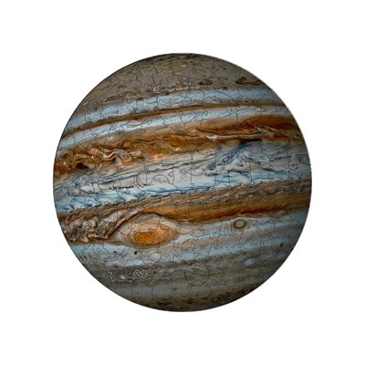 Дерев'яні пазли Таємничий Юпітер, А4 sale62 фото