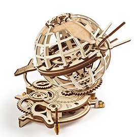 Деревяний 3D-конструктор модель "Глобус" 70128 фото