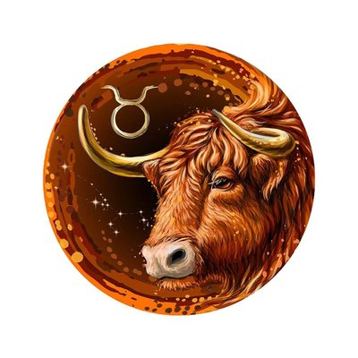 Wooden puzzle Zodiac sign Taurus, A5 1188 photo