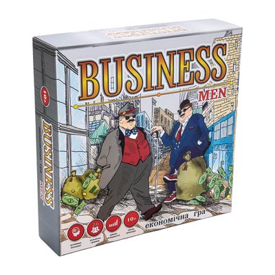 Настільна гра Strateg Business men економічна українською мовою (30516) 1783 фото