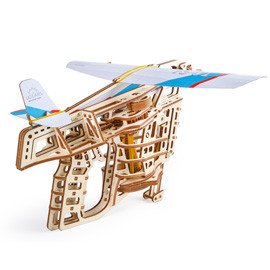 3D-модель дерев'яний пазл "Запускач літаків" 70075 фото