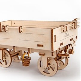 3D-модель дерев'яний пазл "Причіп" 70006 фото