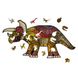 Drewniane puzzle Dinozaur Triceratops sale02 zdjęcie 1
