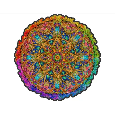 Wooden puzzle Mysterious Mandala, A5 1169 photo